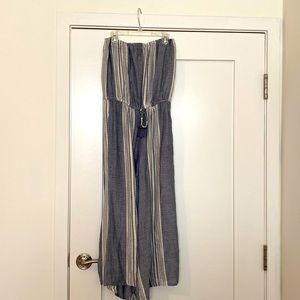 Elan Strapless Cover-Up Jumpsuit